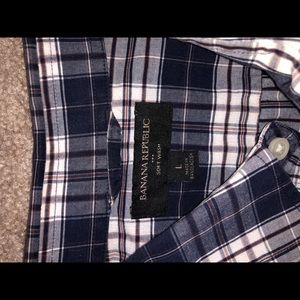 Men’s short sleeved button down